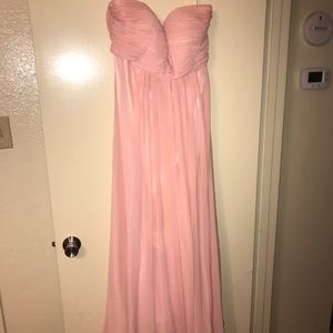 Strapless women’s Bridesmaid dress
